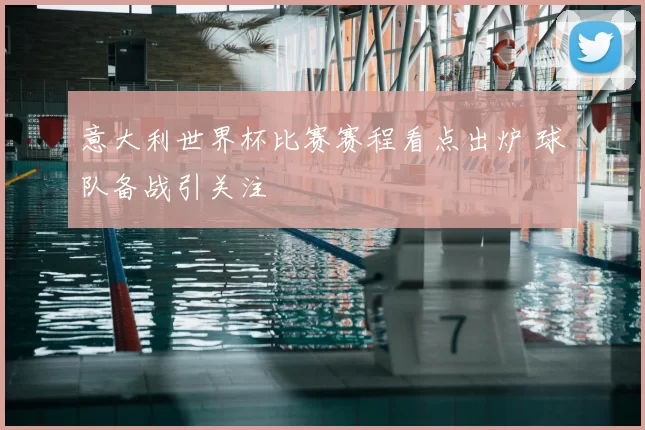 意大利世界杯比赛赛程看点出炉 球队备战引关注