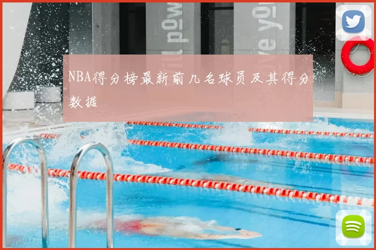 NBA得分榜最新前几名球员及其得分数据