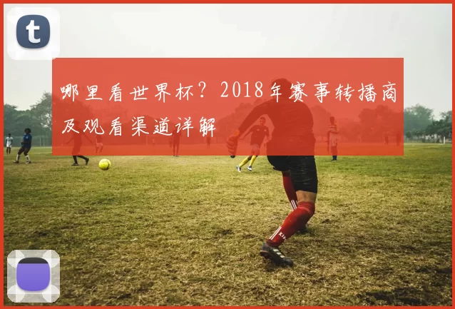 哪里看世界杯？2018年赛事转播商及观看渠道详解